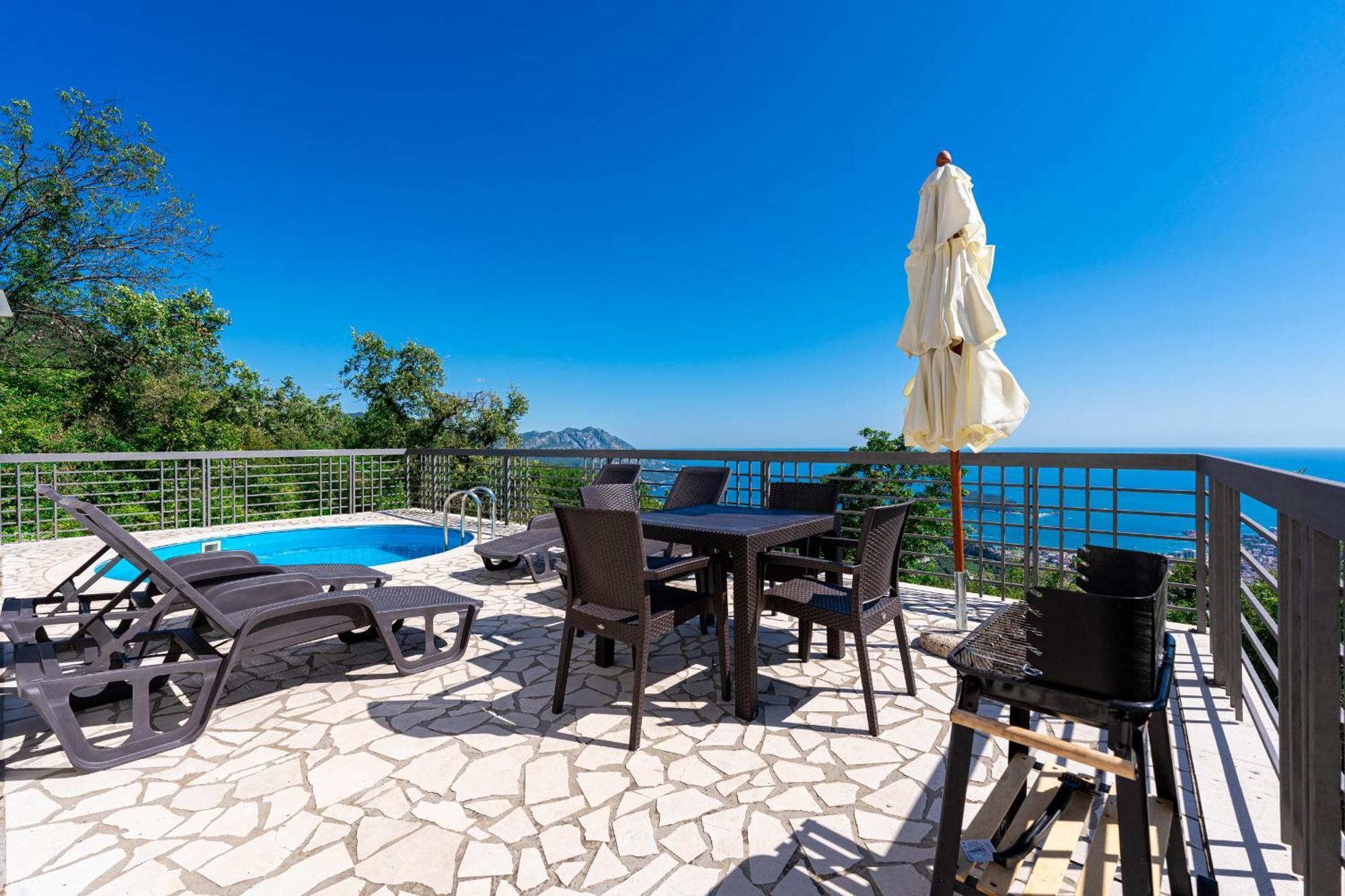 Villas Monte Hill Μπούντβα Εξωτερικό φωτογραφία